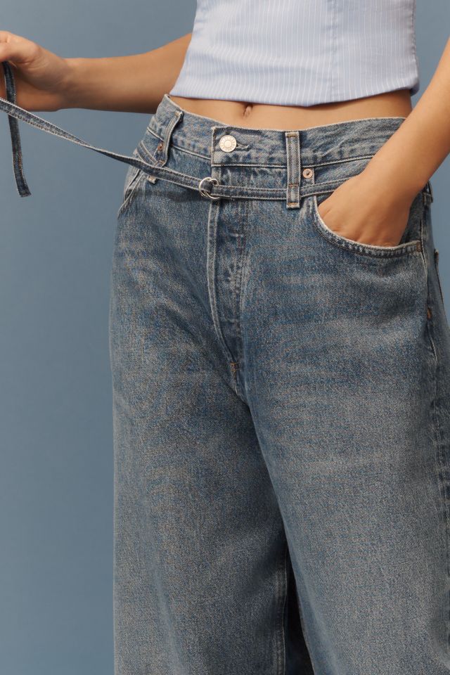 AGOLDE Emmi High-Rise Wide-Leg Jeans #1