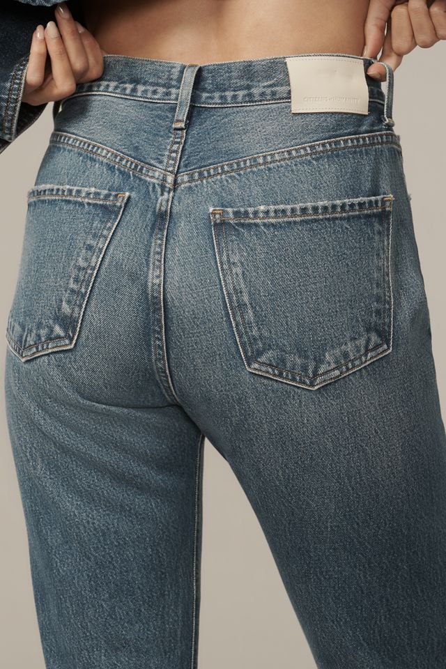 Citizens of Humanity Blaine High-Rise Straight-Leg Jeans #3