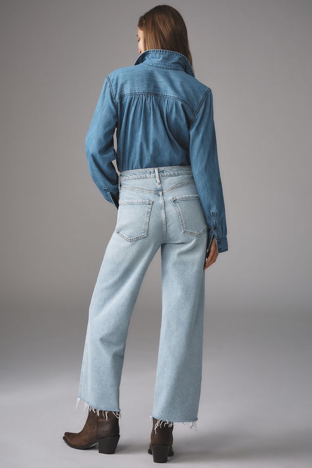 AGOLDE Ren High-Rise Crop Wide-Leg Jeans #2