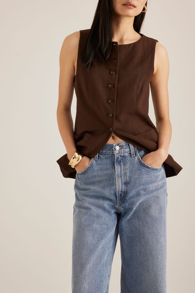 Jeans AGOLDE de Tiro Bajo #4