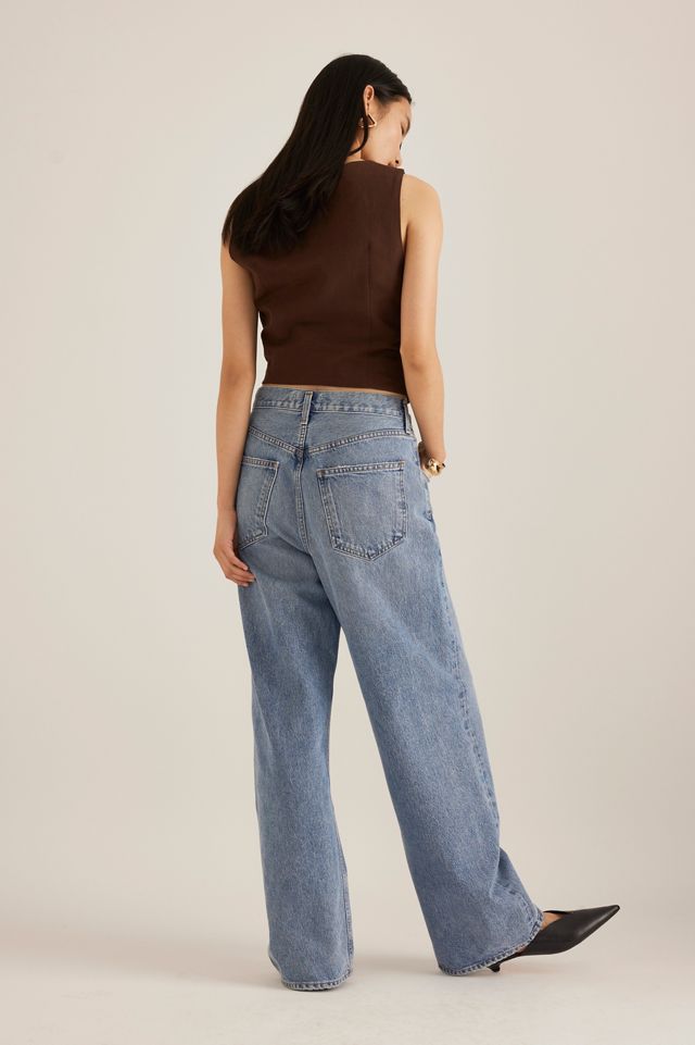 Jeans AGOLDE de Tiro Bajo #1