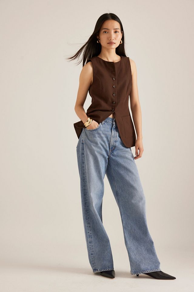 Jeans AGOLDE de Tiro Bajo #2