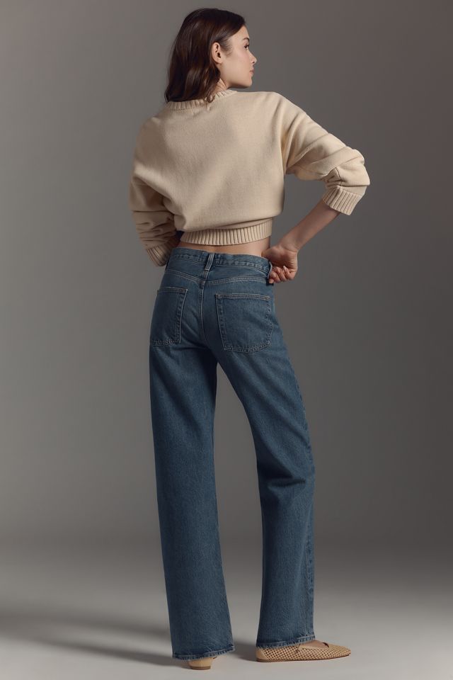 AGOLDE Kelly High-Rise Straight-Leg Jeans #2