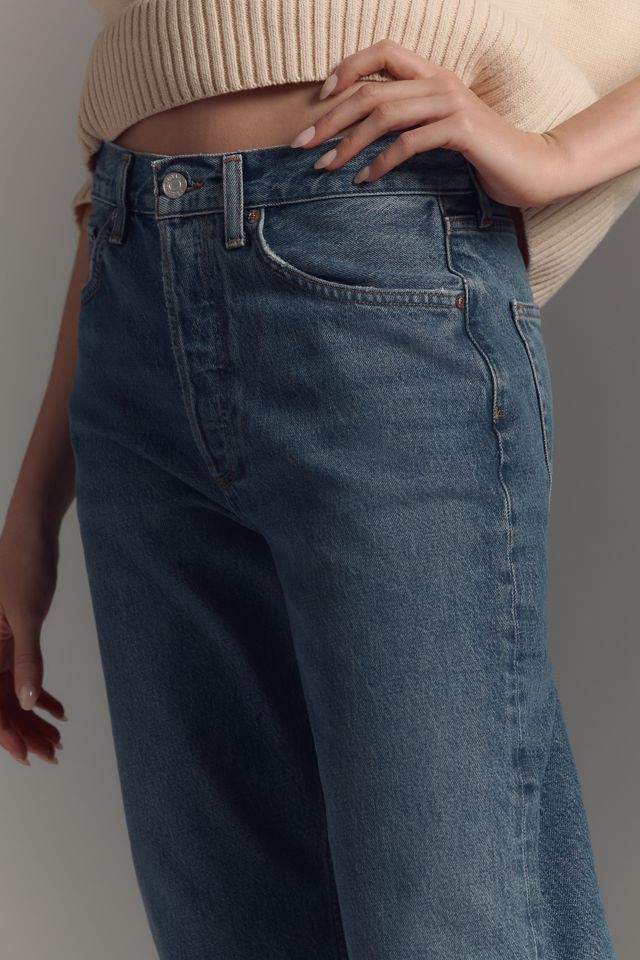 AGOLDE Kelly High-Rise Straight-Leg Jeans #3