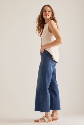 【CITIZENS OF HUMANITY】cropped organic denim ジャンプスーツ CITIZENS OF HUMANITY デニム ジャンプスーツ | NET-A-PORTER