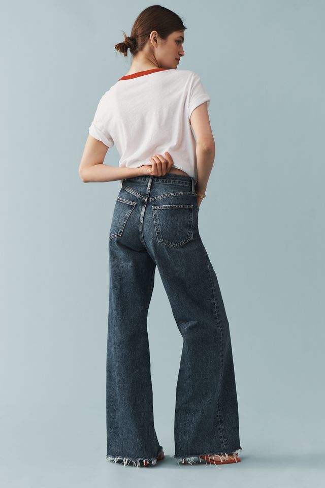 AGOLDE Dame High-Rise Wide-Leg Jeans #4