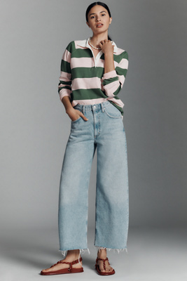 Agolde Low-curve Low-rise Tapered Jeans