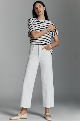 Agolde Ren High-rise Crop Wide-leg Jeans