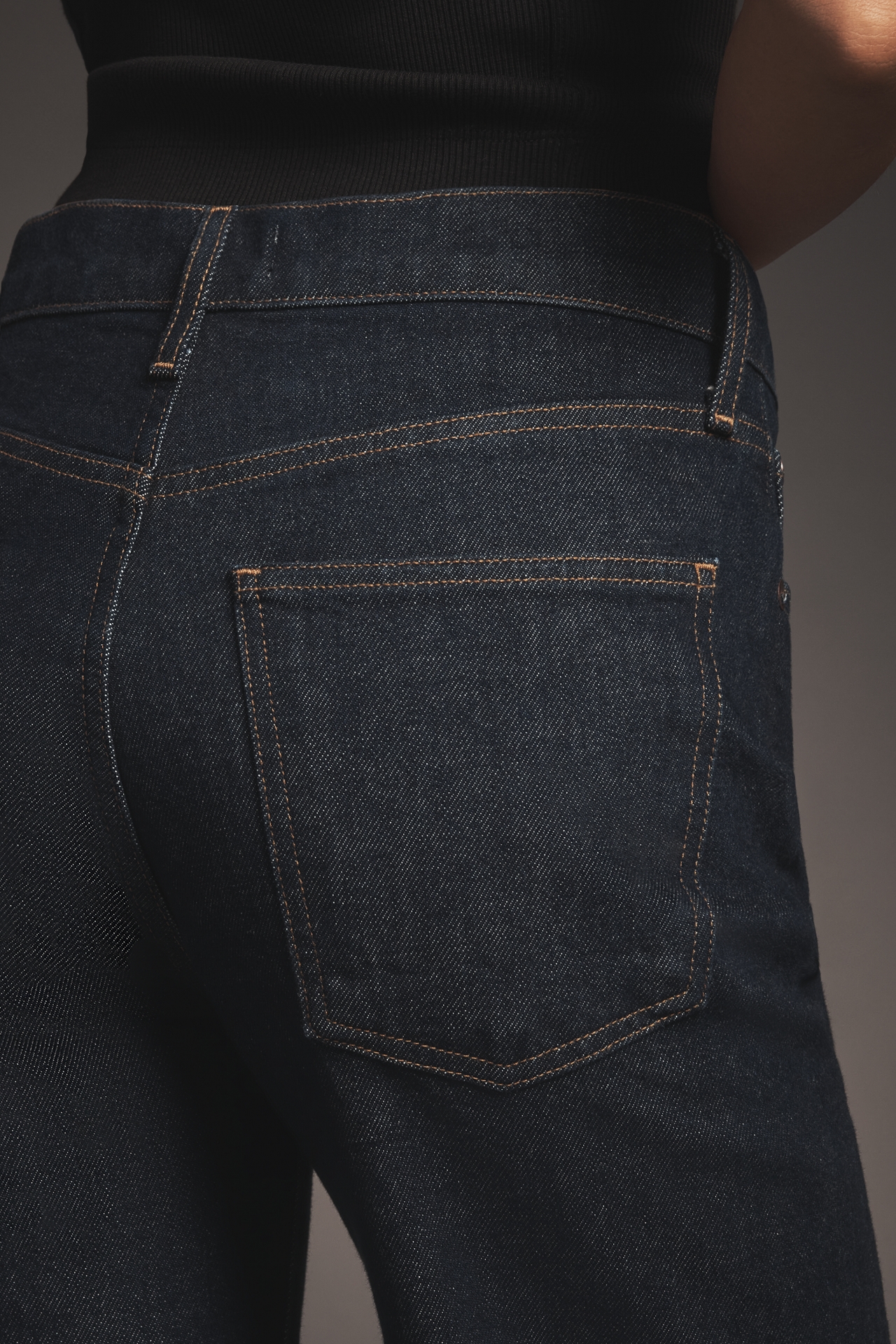 AGOLDE Harper Mid-Rise Straight-Leg Jeans