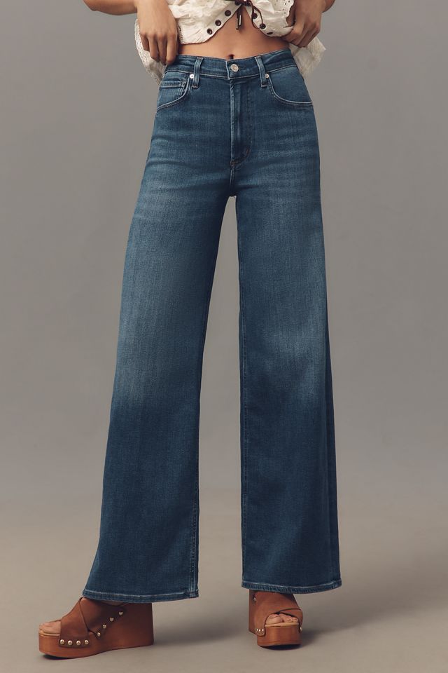 Citizens of Humanity Lyra Long High-Rise Wide-Leg Jeans #1