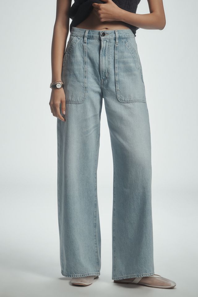 Citizens of Humanity Ayla Cargo High-Rise Tapered Jeans #1