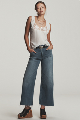 Citizen Of Humanity Lyra High-rise Wide-leg Jeans In Blue