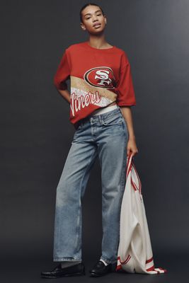 AGOLDE Low-Rise Loose Wide-Leg Jeans