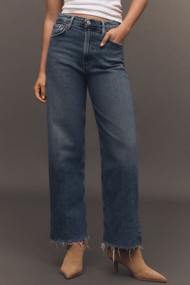 AGOLDE Ren High-Rise Wide-Leg Jeans #1
