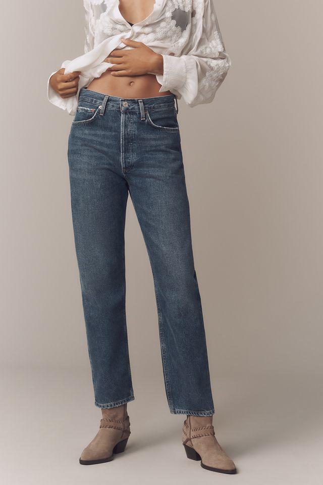 AGOLDE 90s Mid-Rise Straight-Leg Jeans #1