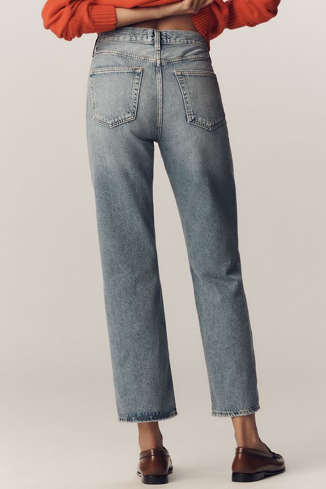 AGOLDE Valen Mid-Rise Straight-Leg Jeans #2