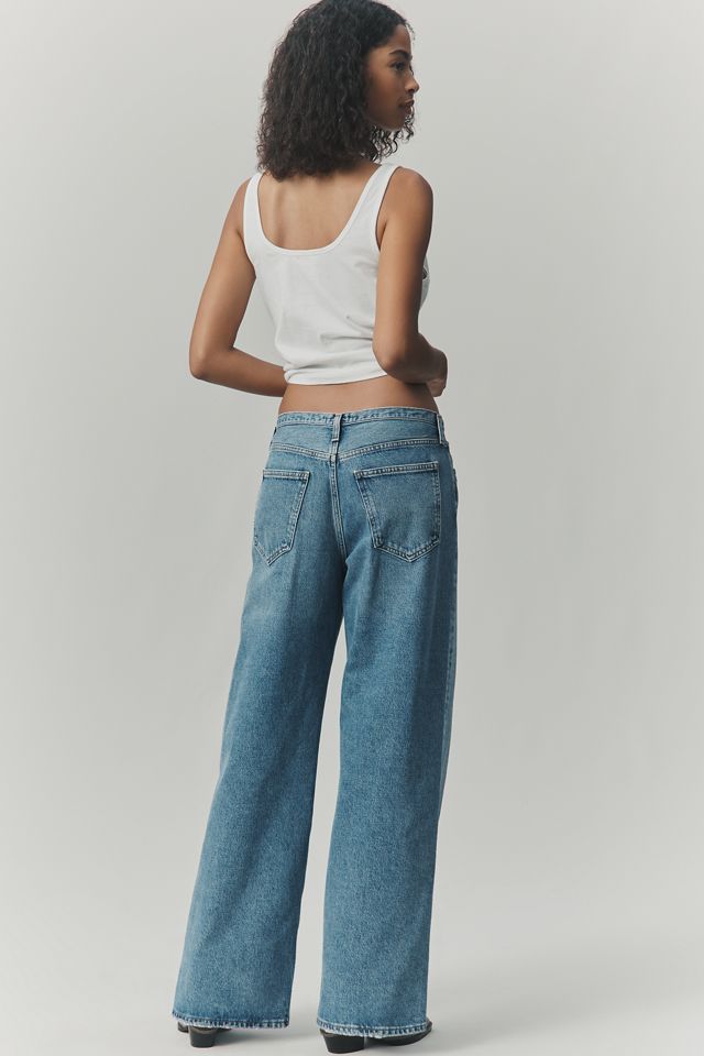 AGOLDE Keira Mid-Rise Wide-Leg Jeans #2