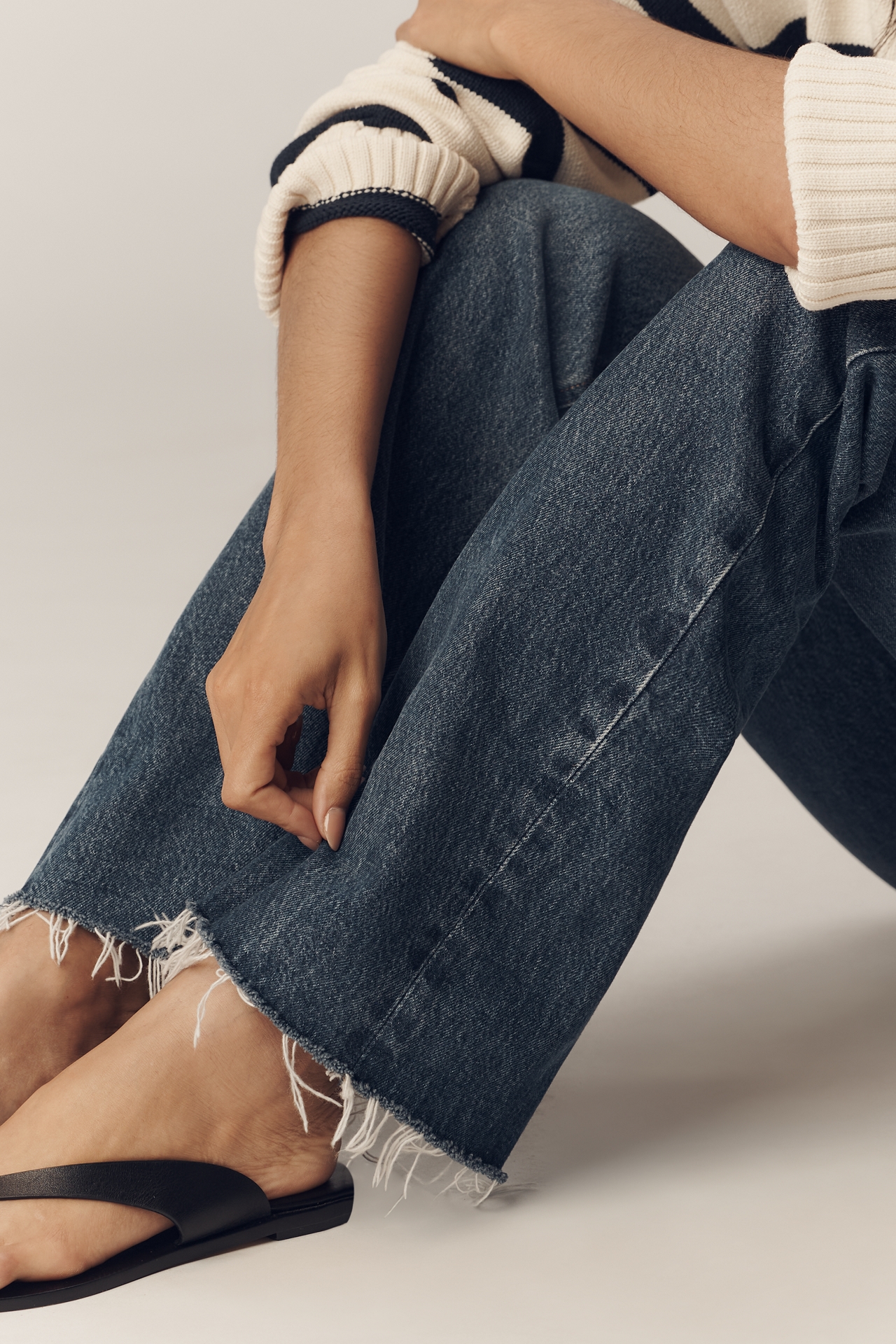 AGOLDE Leena High-Rise Bootcut Jeans