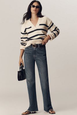 AGOLDE Leena High-Rise Bootcut Jeans