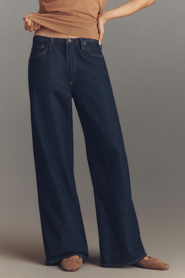 AGOLDE Keira Mid-Rise Wide-Leg Jeans #1
