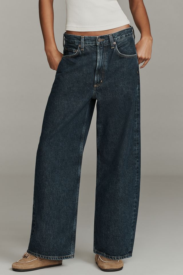 AGOLDE Low-Curve High-Rise Taper Jeans #1