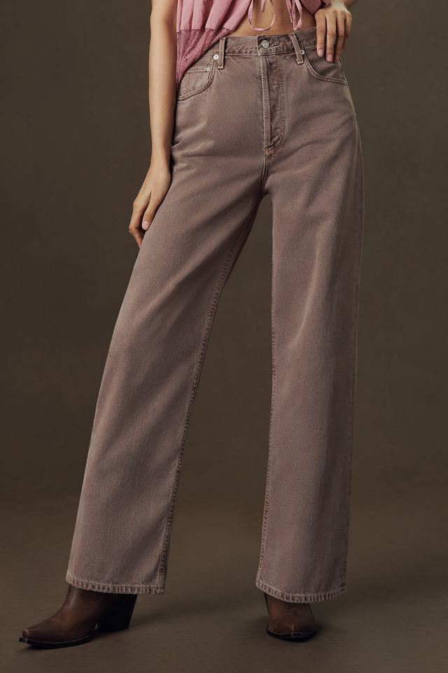 AGOLDE Ren High-Rise Wide-Leg Jeans #1