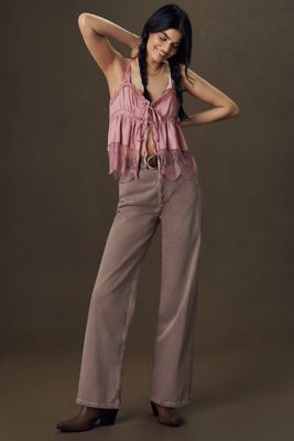 AGOLDE Ren High-Rise Wide-Leg Jeans