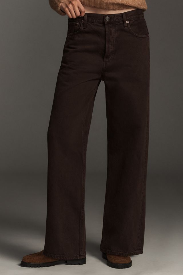 AGOLDE Ren High-Rise Wide-Leg Jeans #1