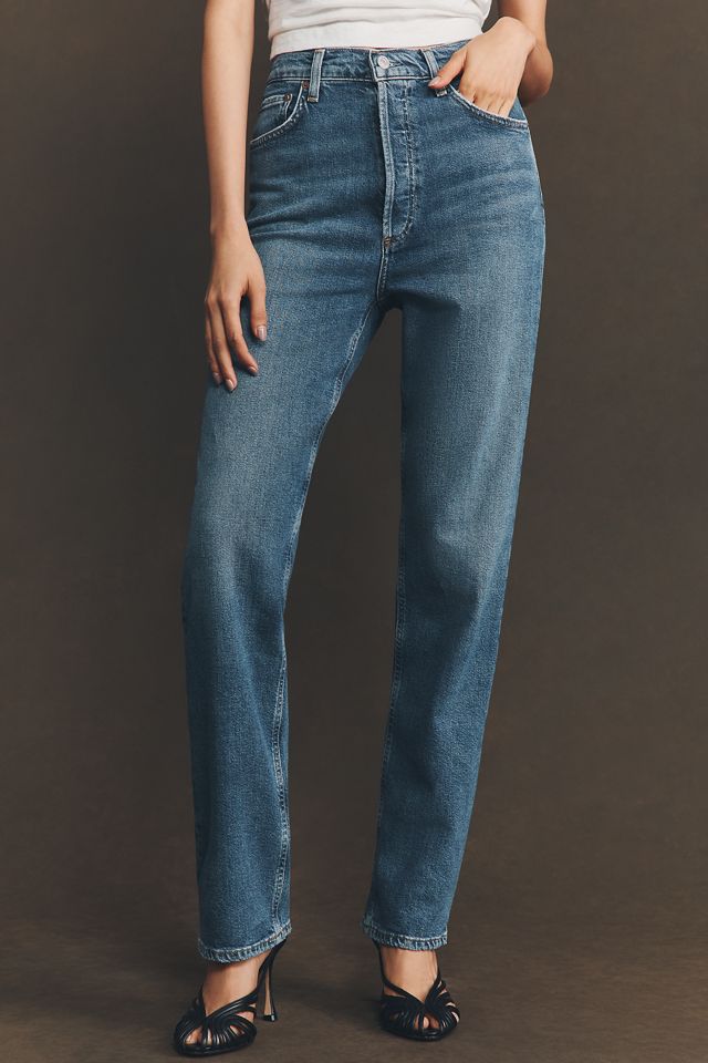 AGOLDE 90s Pinch High-Rise Straight-Leg Jeans #1