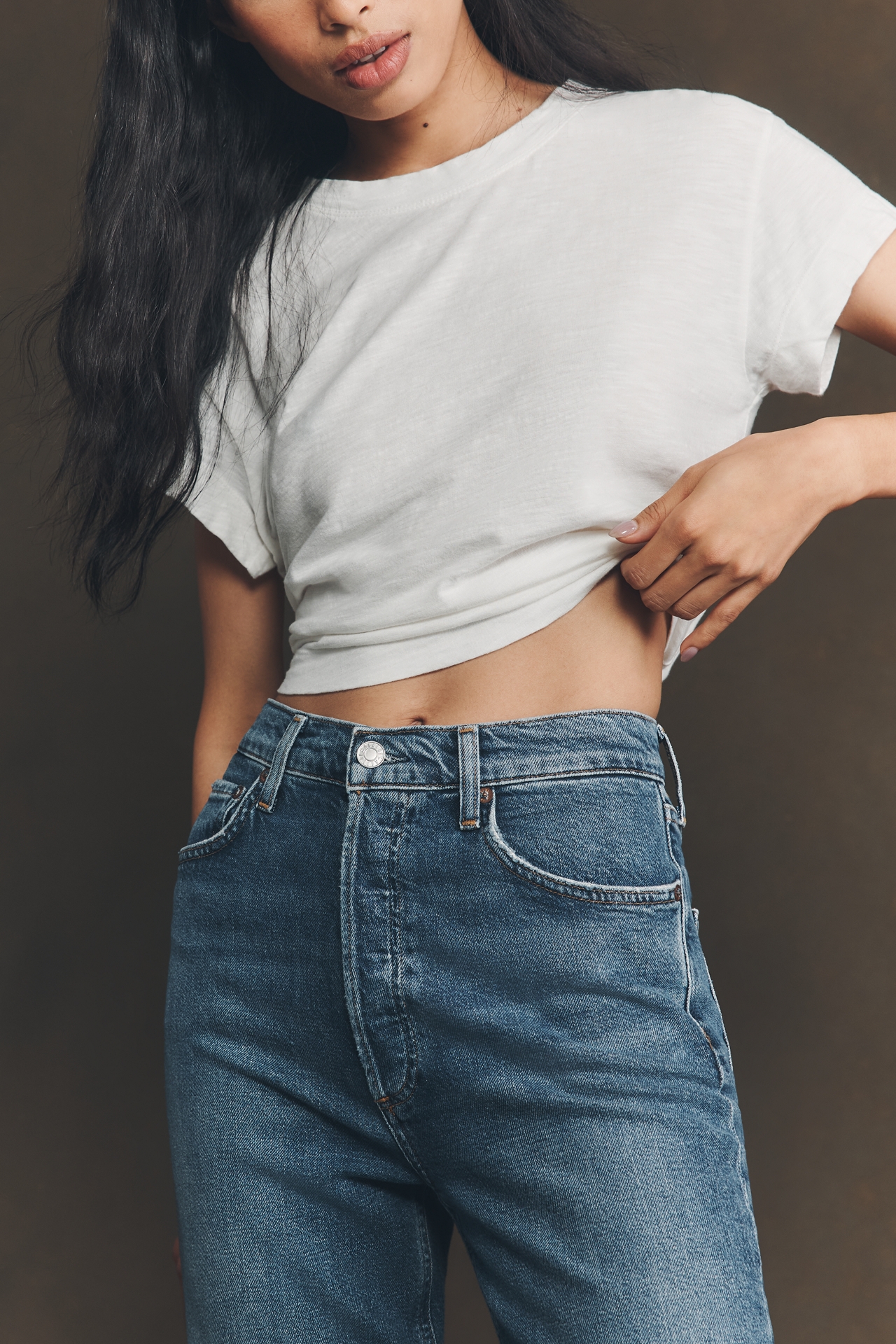 AGOLDE 90s Pinch High-Rise Straight-Leg Jeans