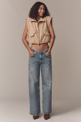 Lindz Low-Rise Relaxed Jeans