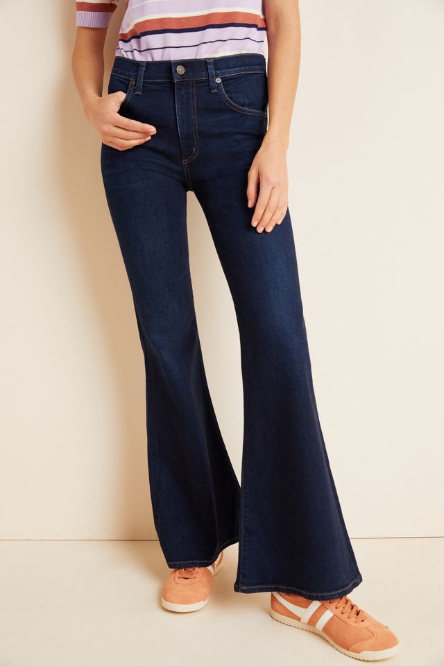 Citizens of Humanity Chloe Mid-Rise Flare Petite Jeans