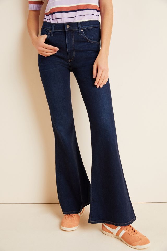 Citizens of Humanity Chloe Mid Rise Flare Petite Jeans