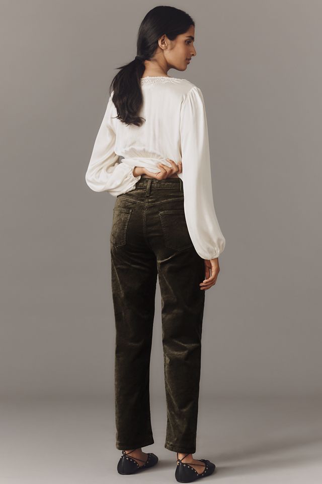 Citizens of Humanity Delfina High-Rise Straight-Leg Jeans #3