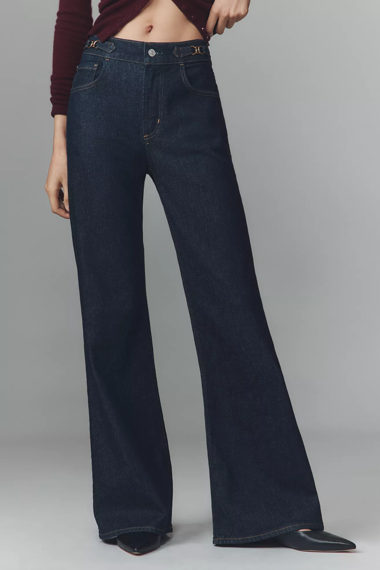 Citizens of Humanity Kimberly Patch Pocket High-Rise Flare Jeans