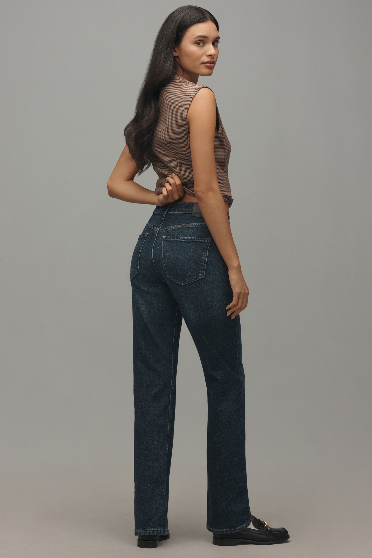 Citizens of Humanity Blaine High-Rise Straight-Leg Jeans