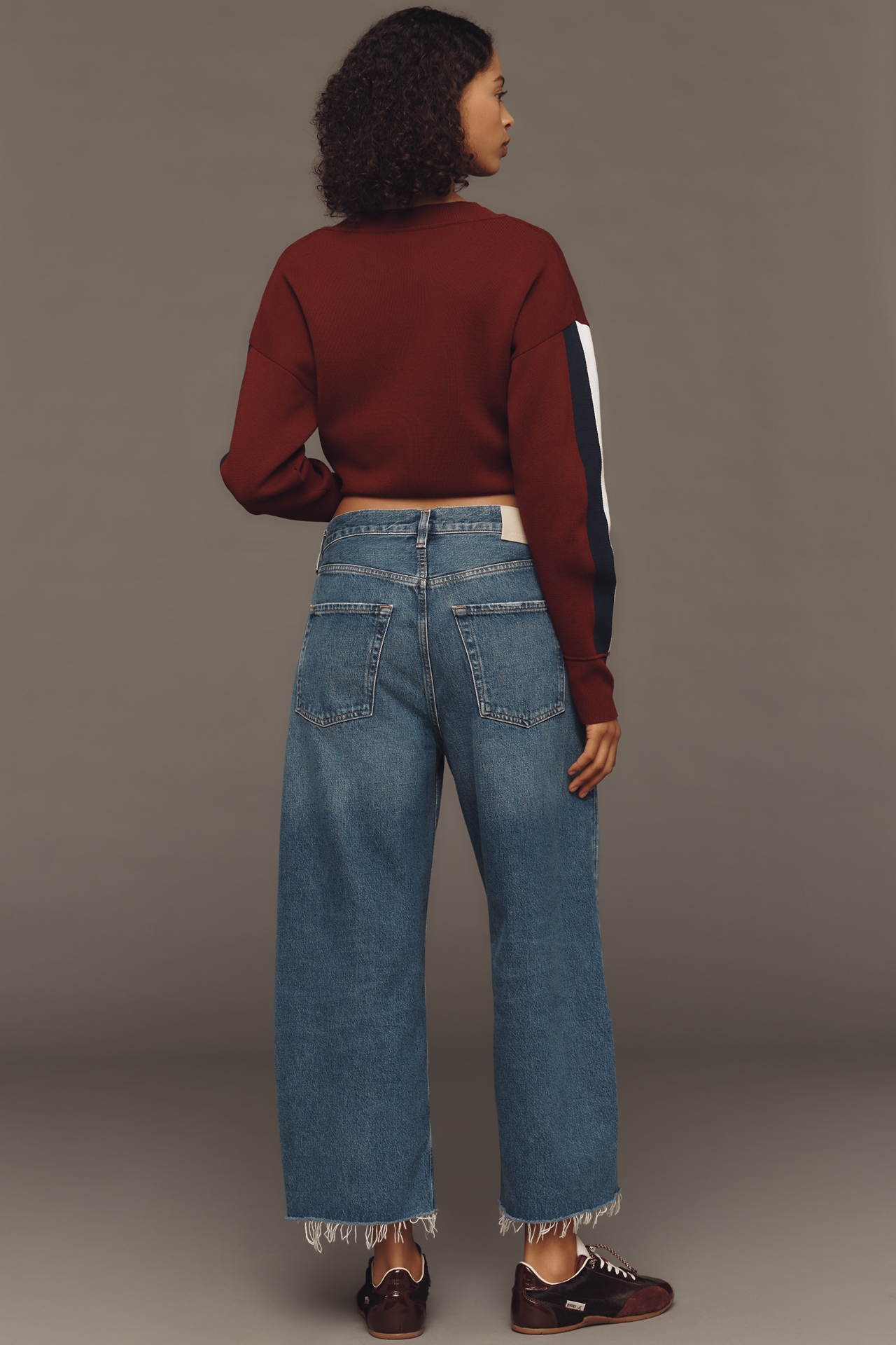 Citizens of Humanity Ayla High-Rise Crop Wide-Leg Jeans