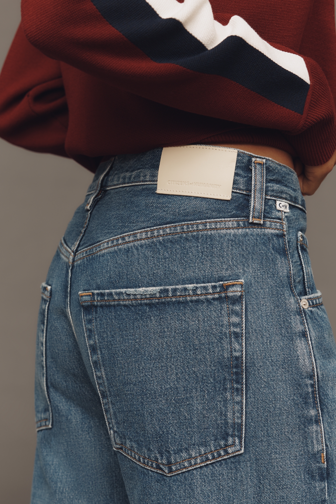 Citizens of Humanity Ayla High-Rise Crop Wide-Leg Jeans