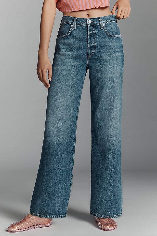 Citizens of humanity デニム Citizens of Humanity Annina High-Rise Wide-Leg Jeans | Anthropologie