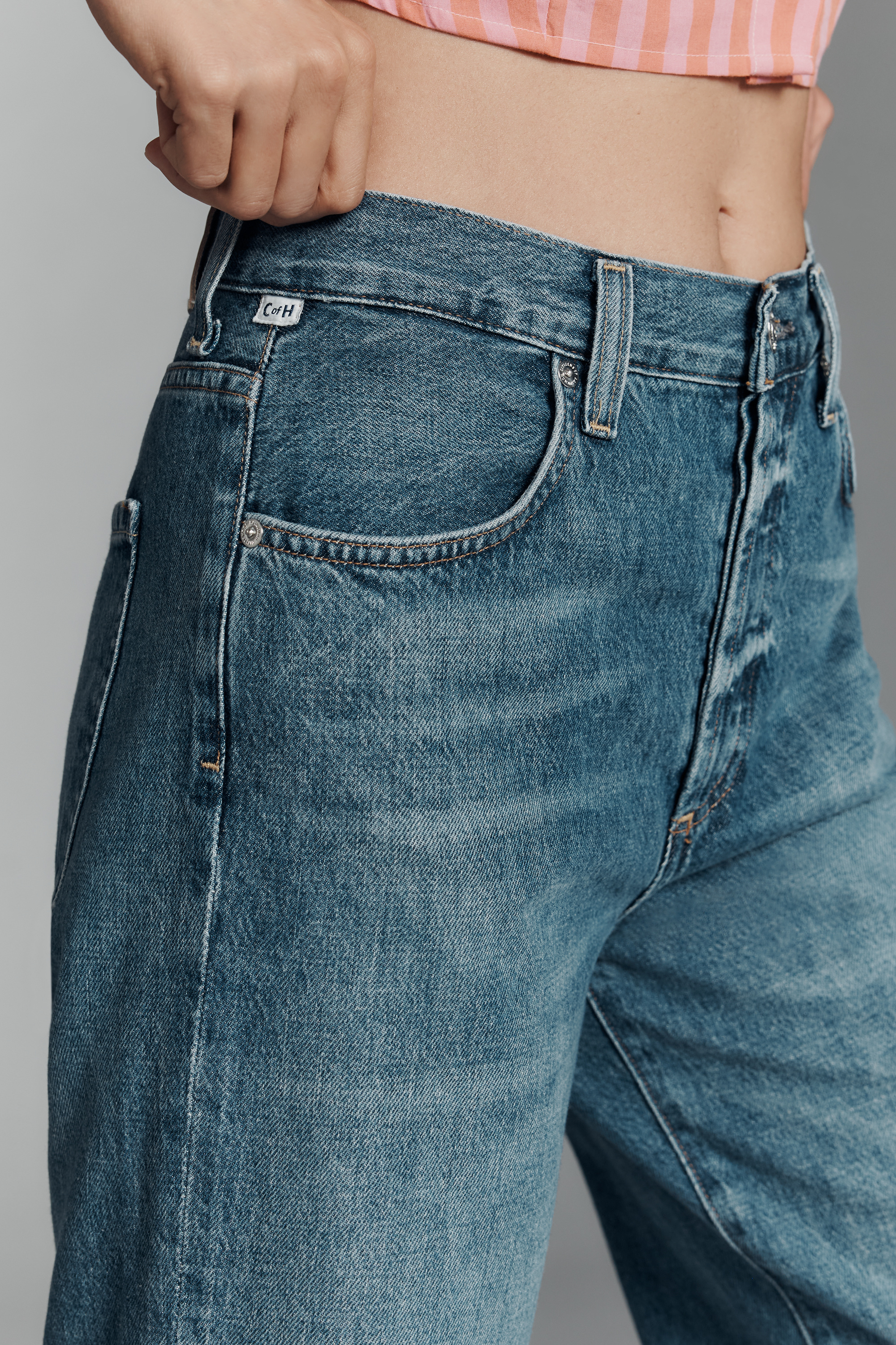Annina High-Rise Wide-Leg Jeans — Image 4