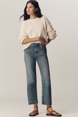 【CITIZENS OF HUMANITY】cropped organic denim ジャンプスーツ CITIZENS OF HUMANITY デニム ジャンプスーツ | NET-A-PORTER