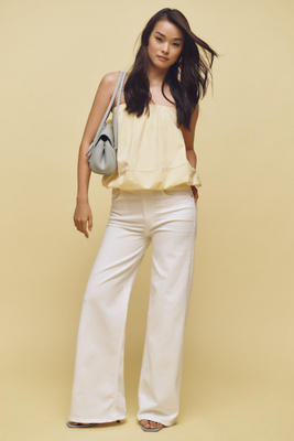 Shop Citizens Of Humanity Lyra Long High-rise Wide-leg Jeans