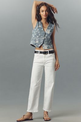 Citizens of Humanity Emery High-Rise Straight Cropped Jeans
