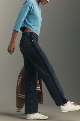 Citizen Of Humanity Lindz High-rise Straight-leg Jeans In Blue