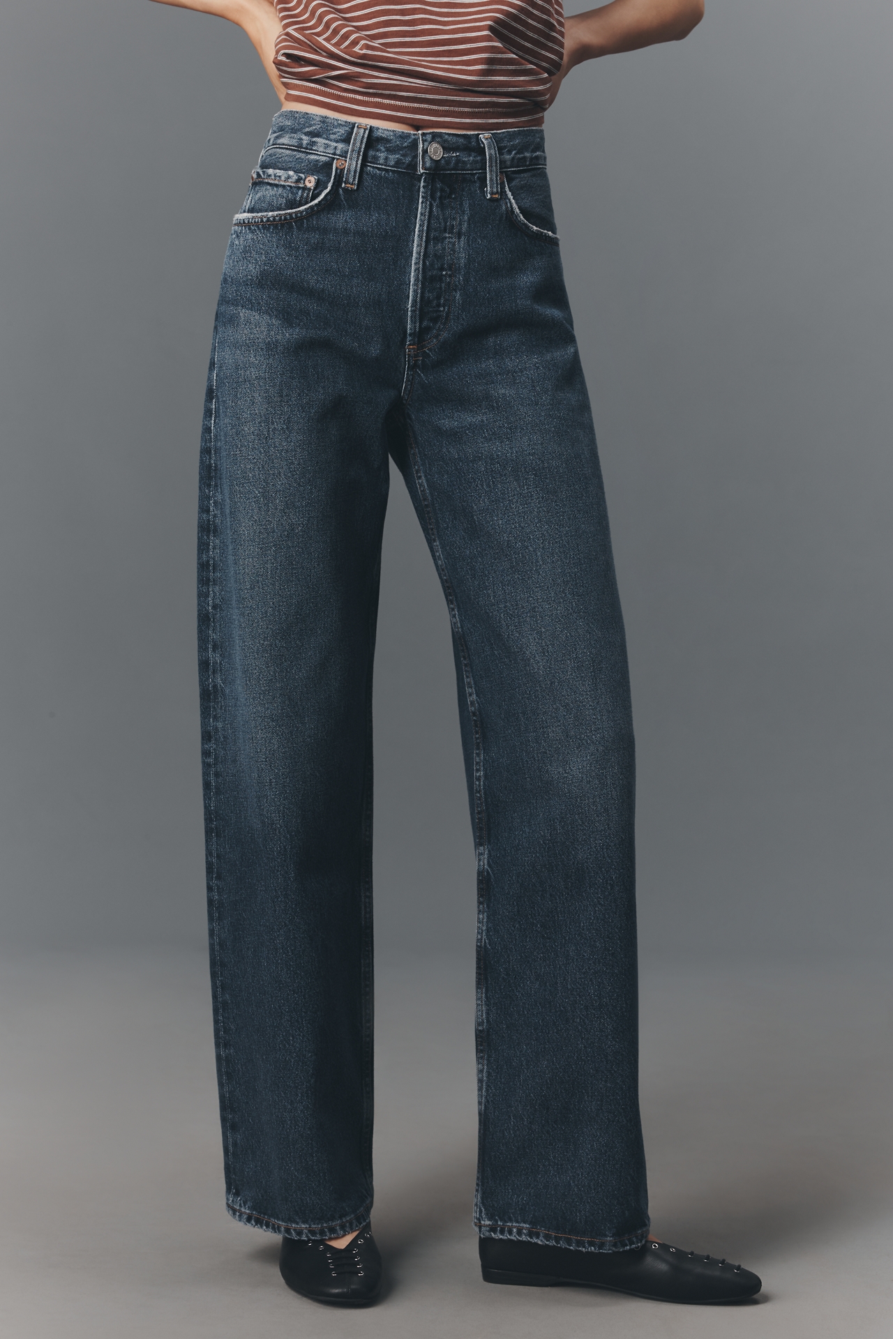 AGOLDE Arc High-Rise Taper Jeans