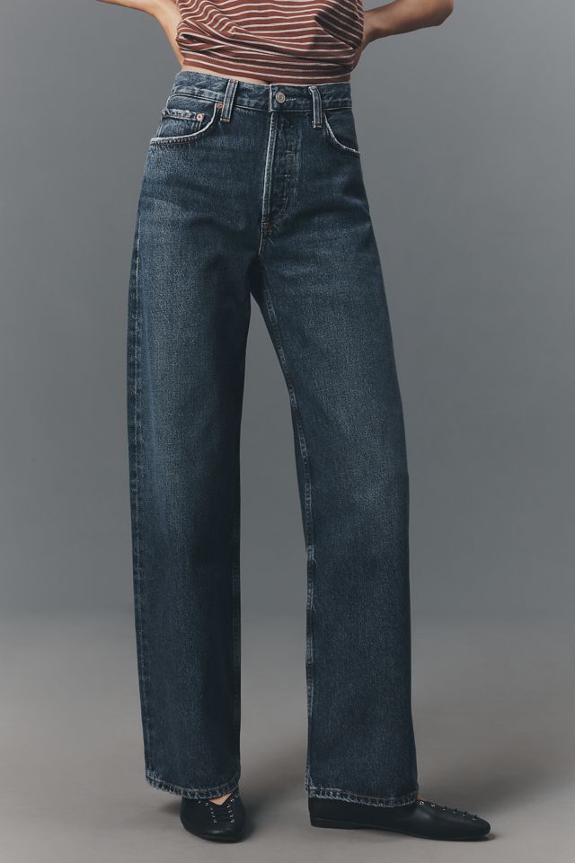 AGOLDE Arc High-Rise Taper Jeans #1