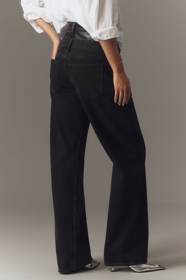 AGOLDE Elson High-Rise Wide-Leg Jeans #3