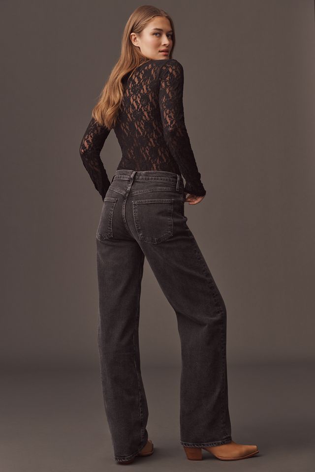 AGOLDE Harper Mid-Rise Straight-Leg Jeans #2