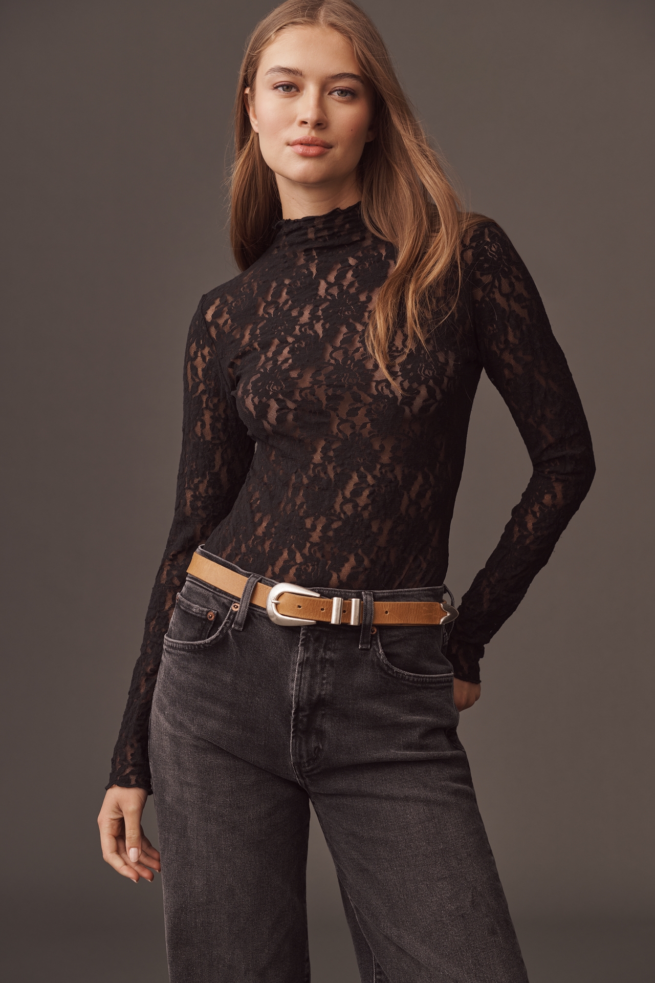 AGOLDE Harper Mid-Rise Straight-Leg Jeans