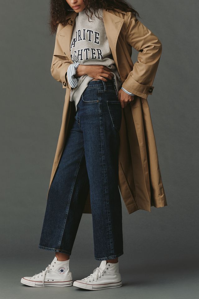AGOLDE Ren High-Rise Crop Wide-Leg Jeans #2